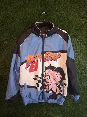 Reason Clothing Betty Boop Racing Jacket